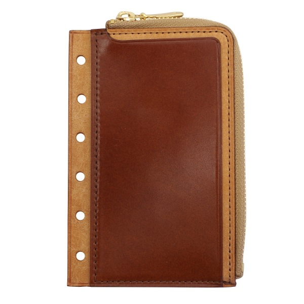 LOAPADコードバン ミニ6 ジッパーポーチ【スモーキーコニャック】日本製 手帳アクセサリー 501-4 13,939円