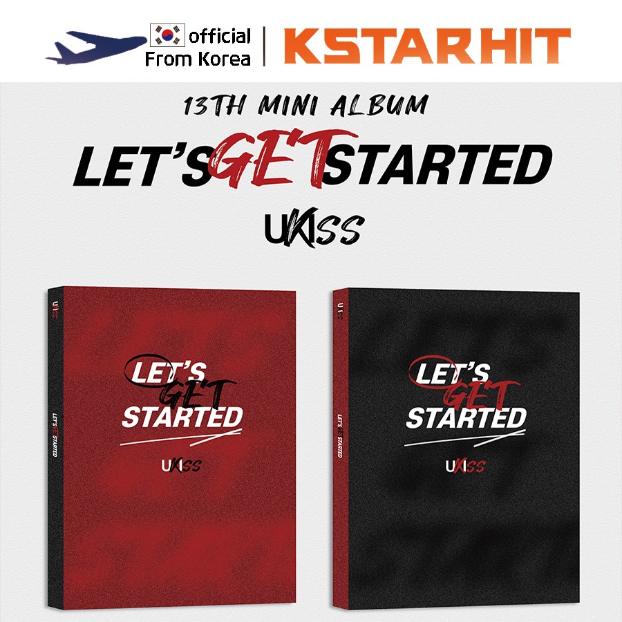 (2種セット) UKISS -  LETS GET STARTED (13枚目のミニアルバム) 4,828円