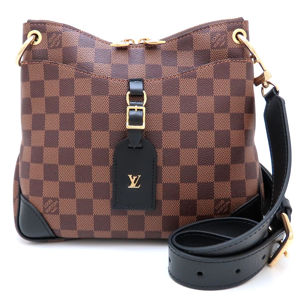 ダミエ オデオンNM PM N50064 ショルダーバッグ エベヌ レディース/352682【中古】