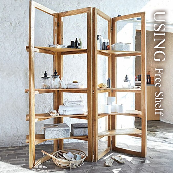 フリーシェルフ リサイクルウッド リサイクルパイン パイン材 シェルフ デザイン収納 収納棚 リビング収納 ラック ヴィンテージ