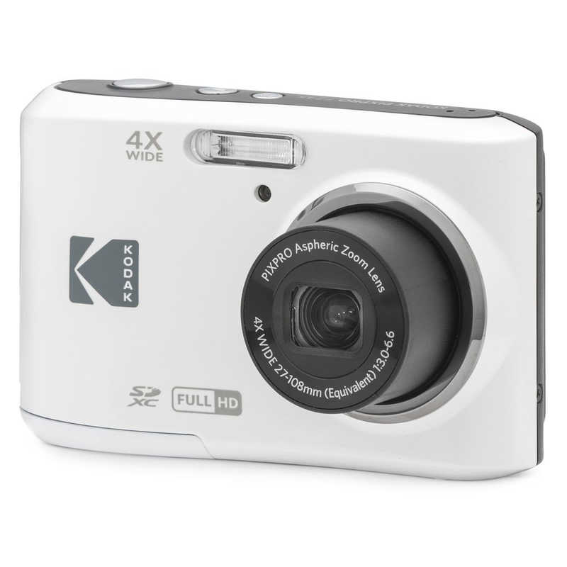 コダック　コンパクトデジタルカメラ KODAK PIXPRO ホワイト　FZ45WH