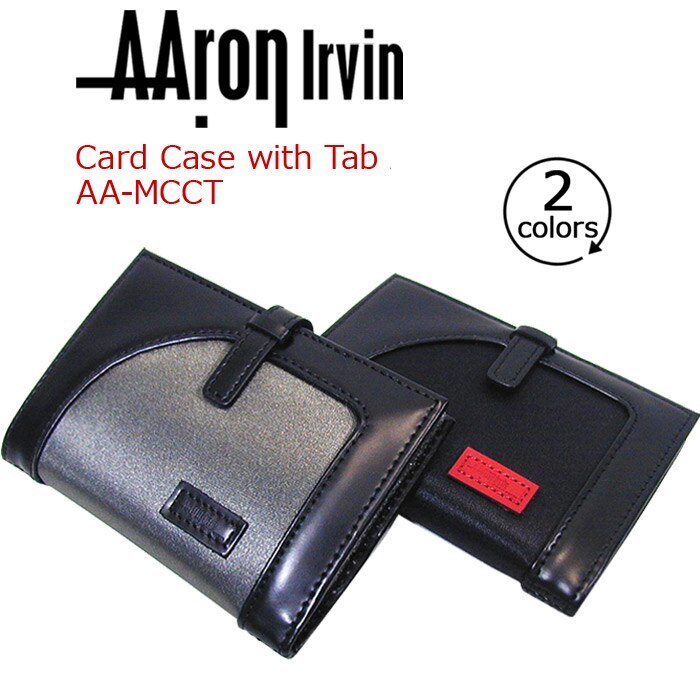 AAron Irvin カードケース 名刺入れ メンズ 通勤 おしゃれ
