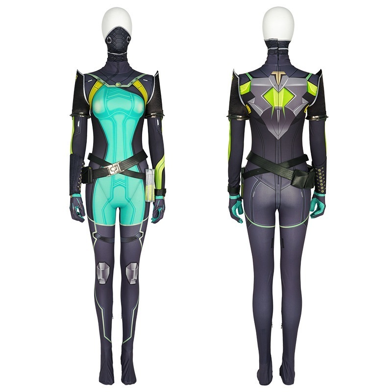 女性のためのバイパーコスプレジャンプスーツ,3Dプリント,戦闘用ボディスーツ,ハロウィーンパーティー,カーニバルコスチューム,戦闘服,セクシー