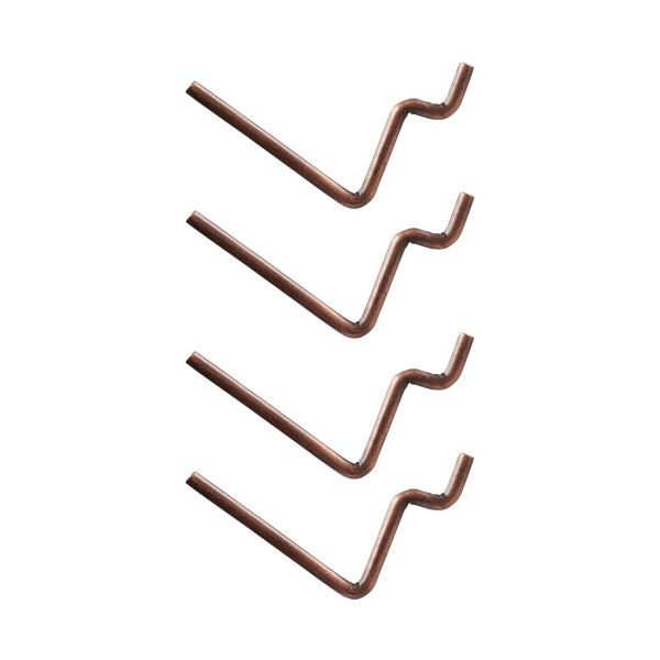 （まとめ）キングジム PEGGY L字フック PGP01チヤ（×20セット） 7,867円