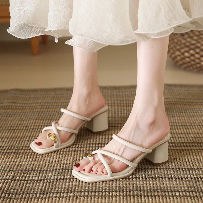 黒 通勤 フォーマル チャンキーヒール サンダル パーティー 婦人靴 大人 結婚式 6cm 白 ブラック ミュール レディース つっかけ 美脚 セレモニー グリーン 卒業式 痛くない 歩きやすい スト