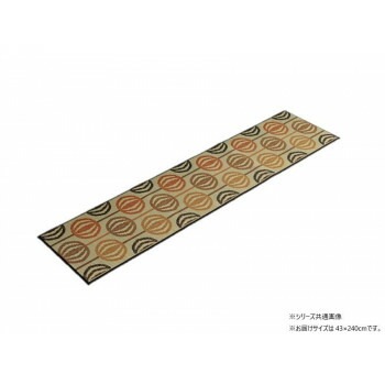 い草 キッチンマットFレトロ 43x240cm OR 1081870205205