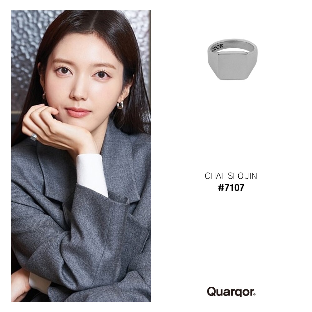 [CHAE SEO JIN 着用] #7107 silver92.5 RING リング