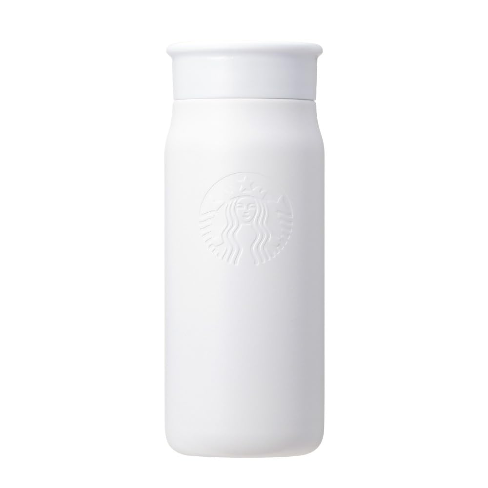 スターバックス starbucks リサイクルステンレスミニボトル マットホワイト 355ml スタバ
