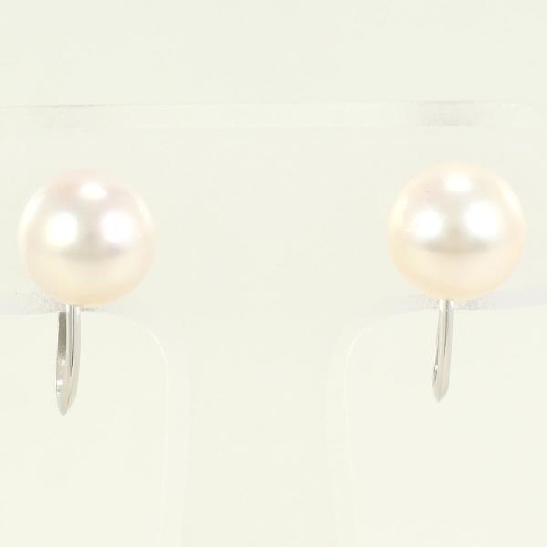 PT850 プラチナ イヤリング パール 総重量約3.0g ジュエリー 中古