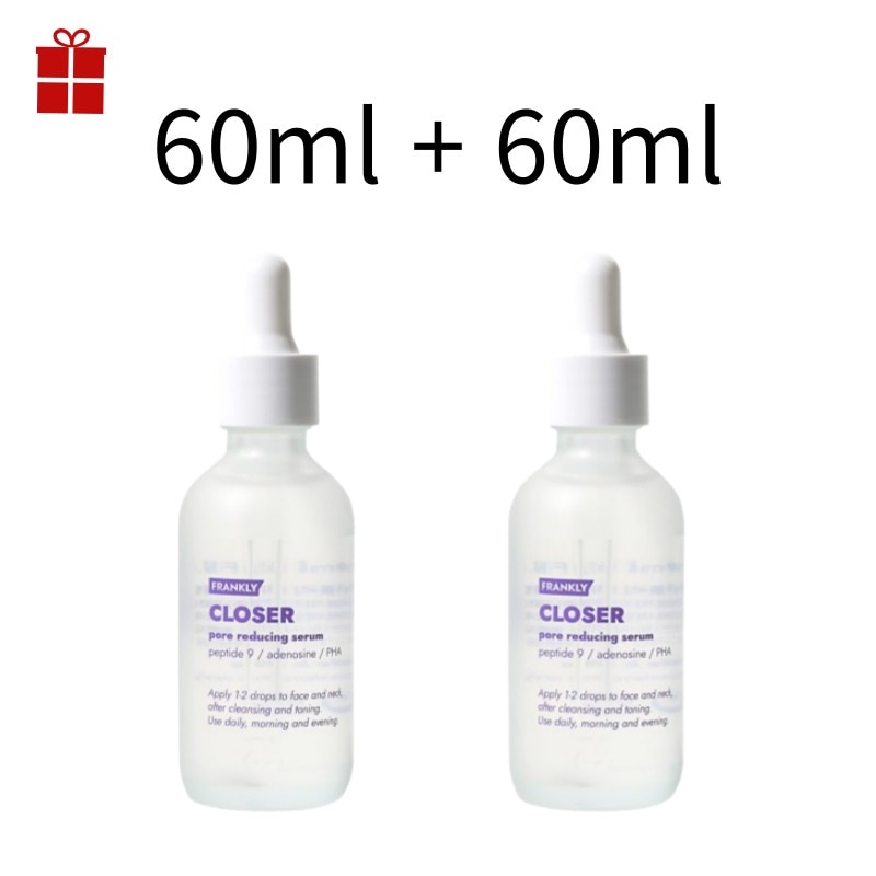 [もちもち毛穴セラム]クローザーセラム 60ml + 60ml / CLOSER pore reducing seroum / peptide 9 / adenosine / PHA 4,807円