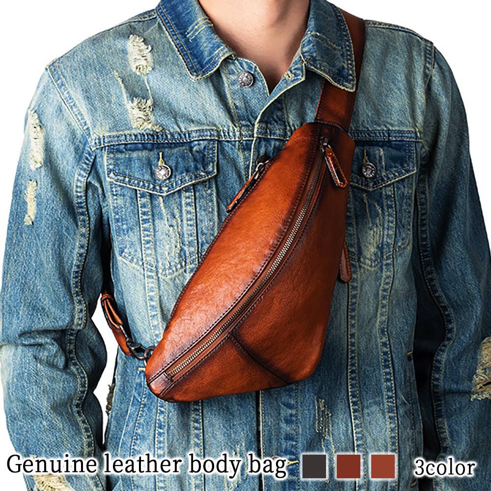 ボディバッグ メンズ 本革ボディバッグ スポーツ 小さめ ショルダーバッグ 防水 大容量 ウエストバッグ ブランド レザー きれいめ バッグインバッグ ハイ 春 革 40代 大きめ 人気 おしゃれ か