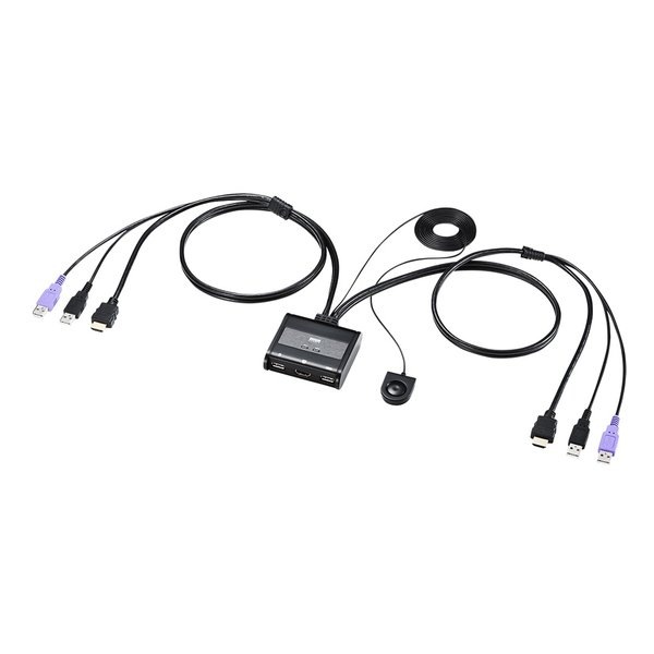 パソコン自動切替器 2:1 SWKVM2WHU