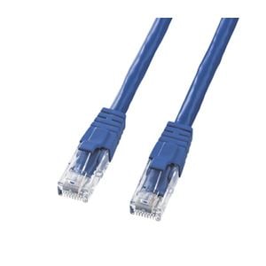 (まとめ)サンワサプライ カテゴリ6UTPクロスケーブル KB-T6L-05BLCK(×3セット)