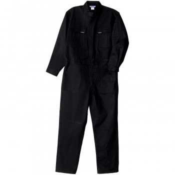 桑和 7100 つなぎ Lサイズ ブラック（4）