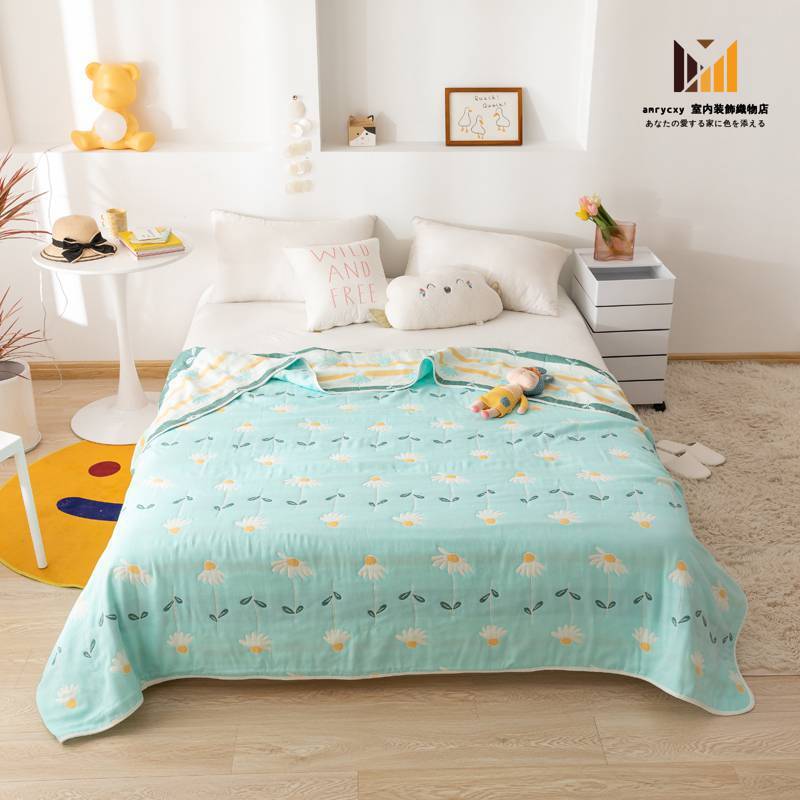 タオルケット 綿100% 6重ガーゼ ガーゼケット シングル ダブル 大判 吸湿性通気性が良く 抗ダニ 多機能 北欧風 お昼寝ガーゼケット 旅行用ブランケット 毛布 ひざ掛け ソファーカバー 超便利