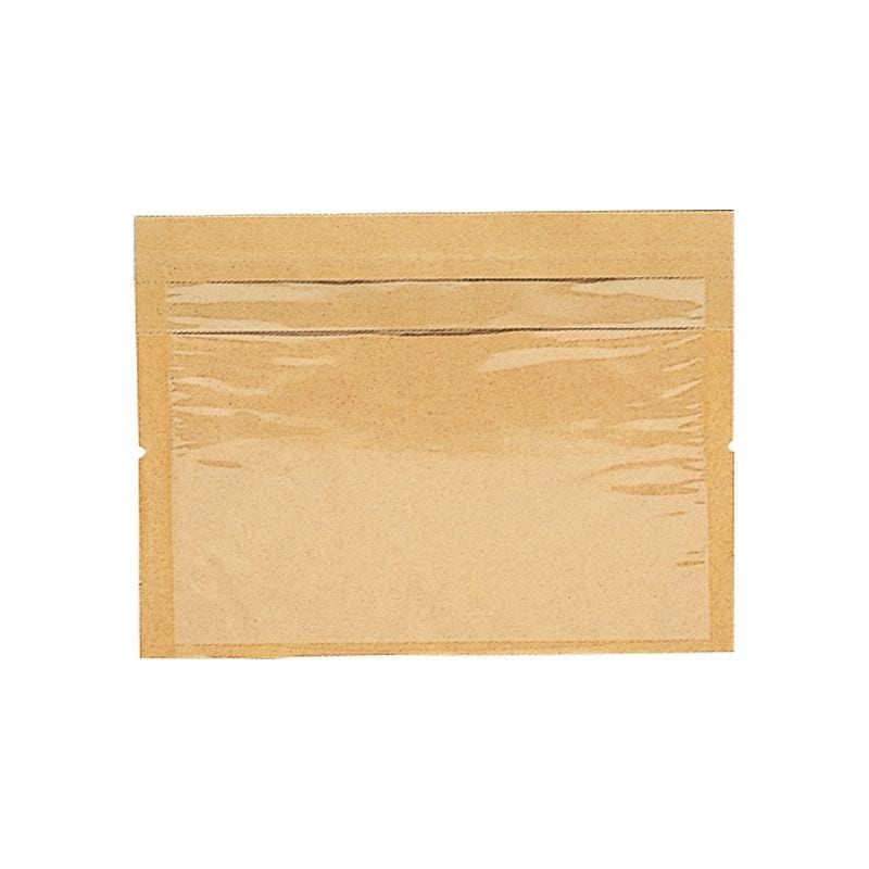 （まとめ買い）シモジマ HEIKO 惣菜袋 窓付きディッシュバッグ M 無地 100枚 幅200xマチ80x高150mm 食品用資材 004180031 [x3セット]