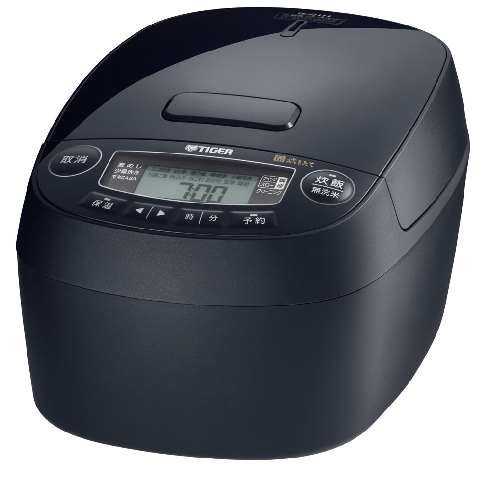 タイガー JPV-T100KV 圧力IH炊飯ジャー（5.5合炊き） モーブブラック JPVT100KV
