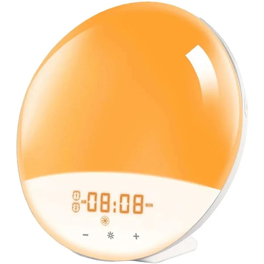 目覚まし時計 アラーム ウェイクアップ 光で起きる 2025モデル 光 目覚ましライト 最新