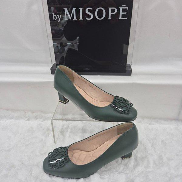 By 女性 モダン装飾パンプス 112HT331FS008 GREEN 1 JJ