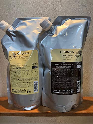 ミルボン クロナ フォー カラードヘアー シャンプー1000ml・トリートメント1000g セット 8,099円
