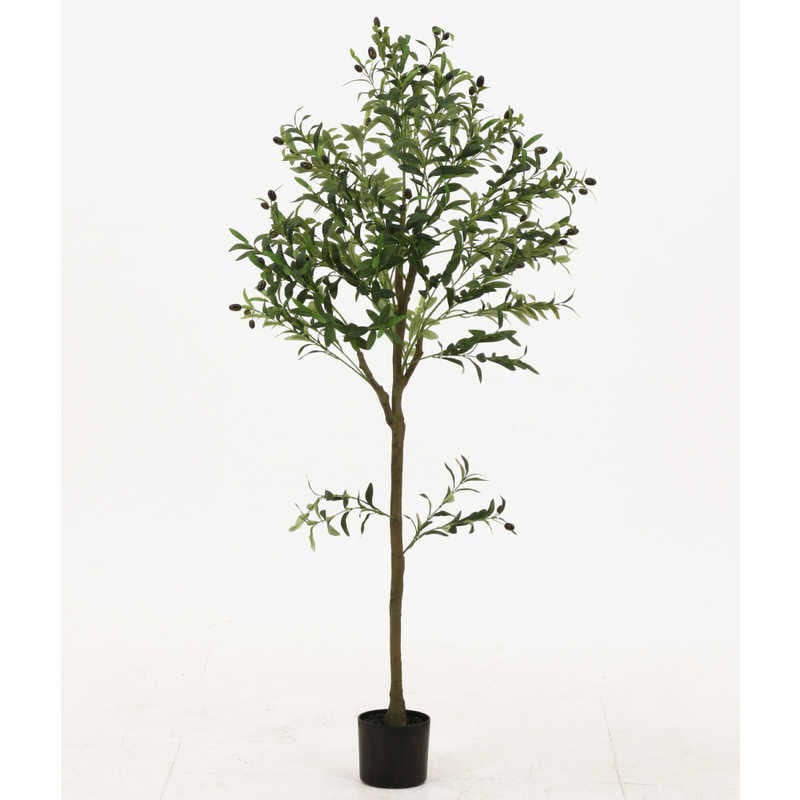 不二貿易 フェイクグリーン オリーブ 150cm ジョイント 41121