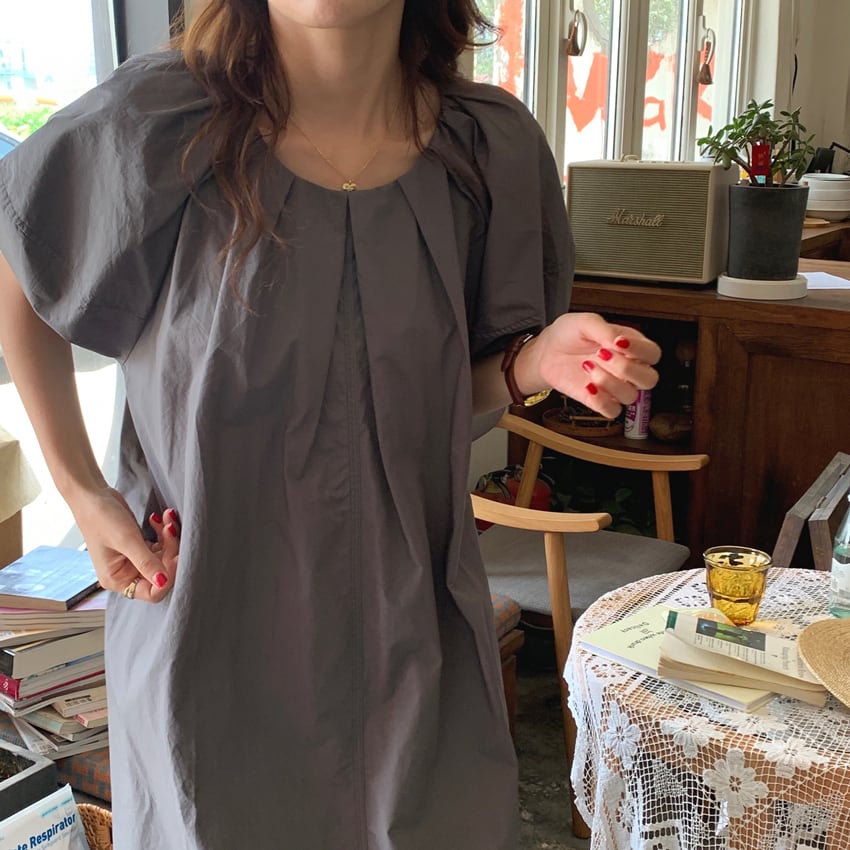 2color レディース ワンピース マキシ丈ワンピース マキシ丈 膝下 袖あり 半袖 5,083円