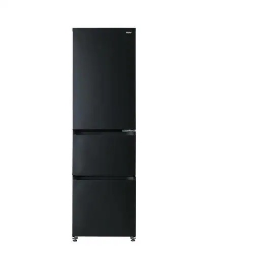 【推奨品】Haier JR-CV34C-K 冷蔵庫 3ドア 右開き 335L チャコールブラック