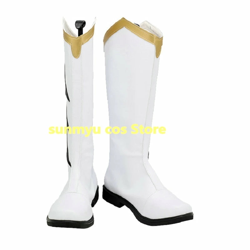 アバレキラー 　白い　ホワイト靴 コスプレ道具　ブーツ