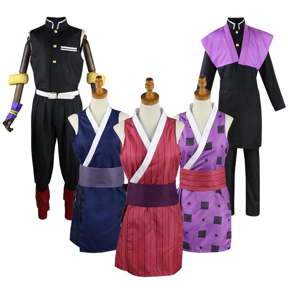 【迅速な出荷】舞台パフォーマンスcos服鬼殺隊服宇髪天元コスプレ衣装須磨雛鶴牧緒cos服角