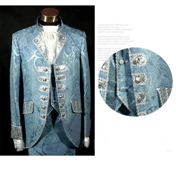 コスパ最高コスプレ衣装 演出服 王子様 貴族 衣装 メンズ 宮廷服 司会 貴族服装 舞台公演 公爵 宮廷服 男性用スーツ 5点セット 大きいサイズ 中世 大人 演奏会 舞台ステージ衣装 演劇オペラ声楽