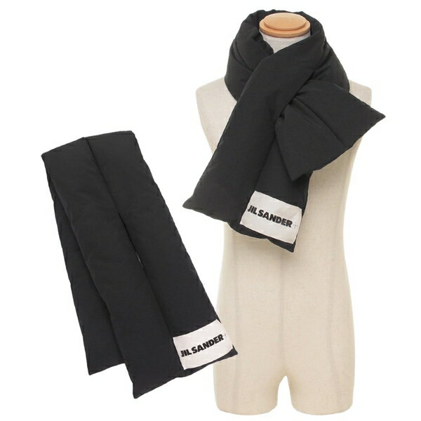 マフラー ジルサンダープラス ブラック メンズ J47TE0001 J74276 001