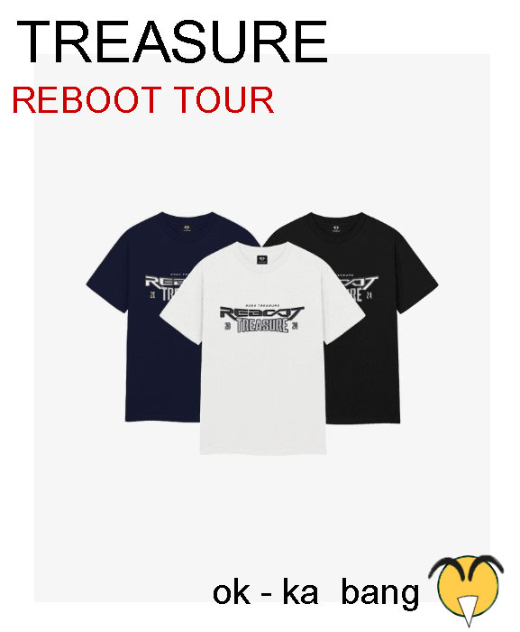 TREASURE [REBOOTTOUR] TREASURE T-SHIRT