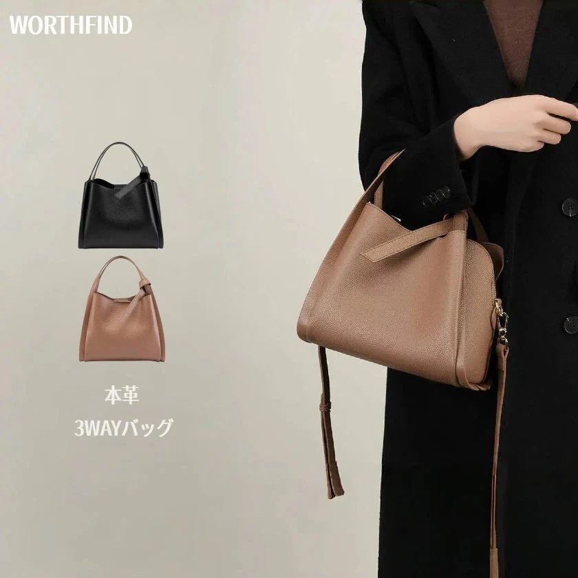 【1-3日出荷】ショルダーバッグ 高級本革 バケツ型 レディース 3way ハンドバッグ バケツバッグ コンパクト 軽量 小さめ 大容量 高見え カジュアル おしゃれ 斜め掛け 手持ち 人気 誕生日