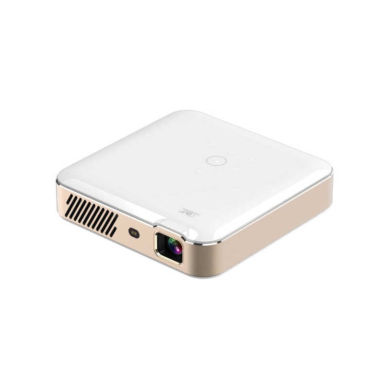 UENOMONO　フルHDモバイルプロジェクター カベーニプロ2 シャンパンゴールド　UM-0005