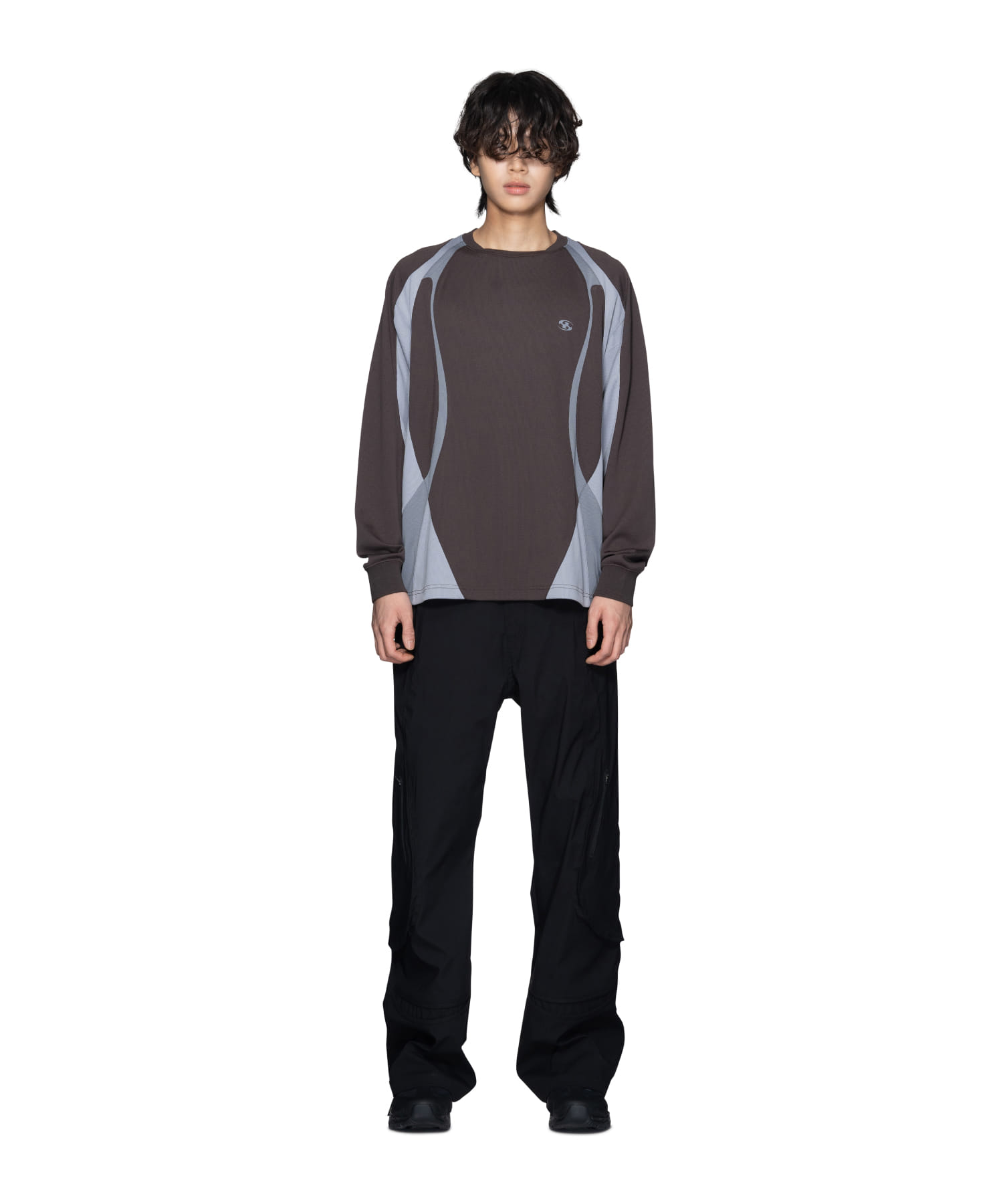 【SANSANGEAR】 23FW COVERING POCKET PANTS : BLACK