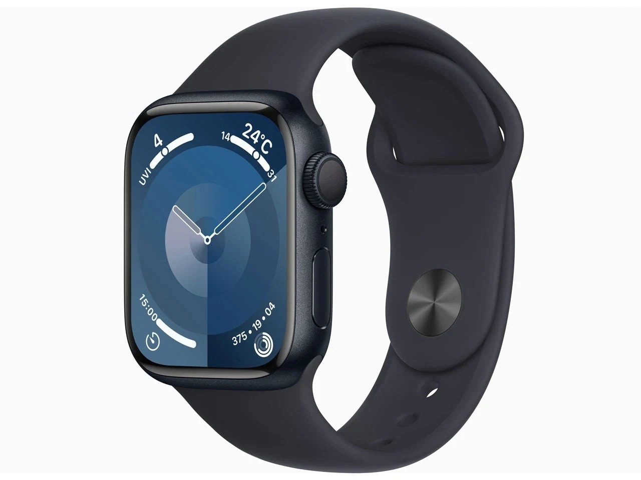 Apple Watch Series 9 GPSモデル 41mm MR8W3J/A [ミッドナイトスポーツバンド S/M]