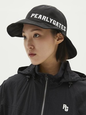 本物のPEARLY GATES GOLF レディース バニーグリッターロゴ ダブルブリムハット