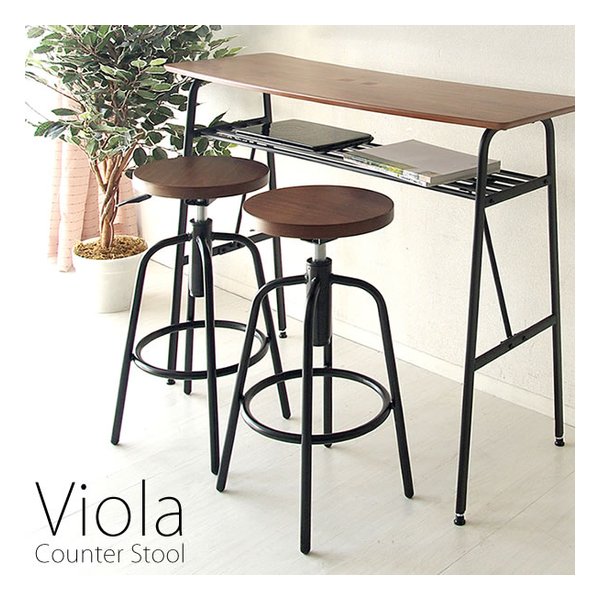 カウンタースツール Viola（ヴィオラ） カウンターチェア/BR KNC-026M BR