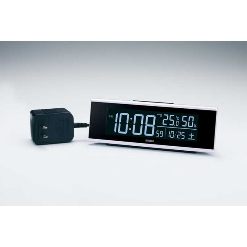 セイコー　目覚まし時計 【シリーズC3】 白　DL307W