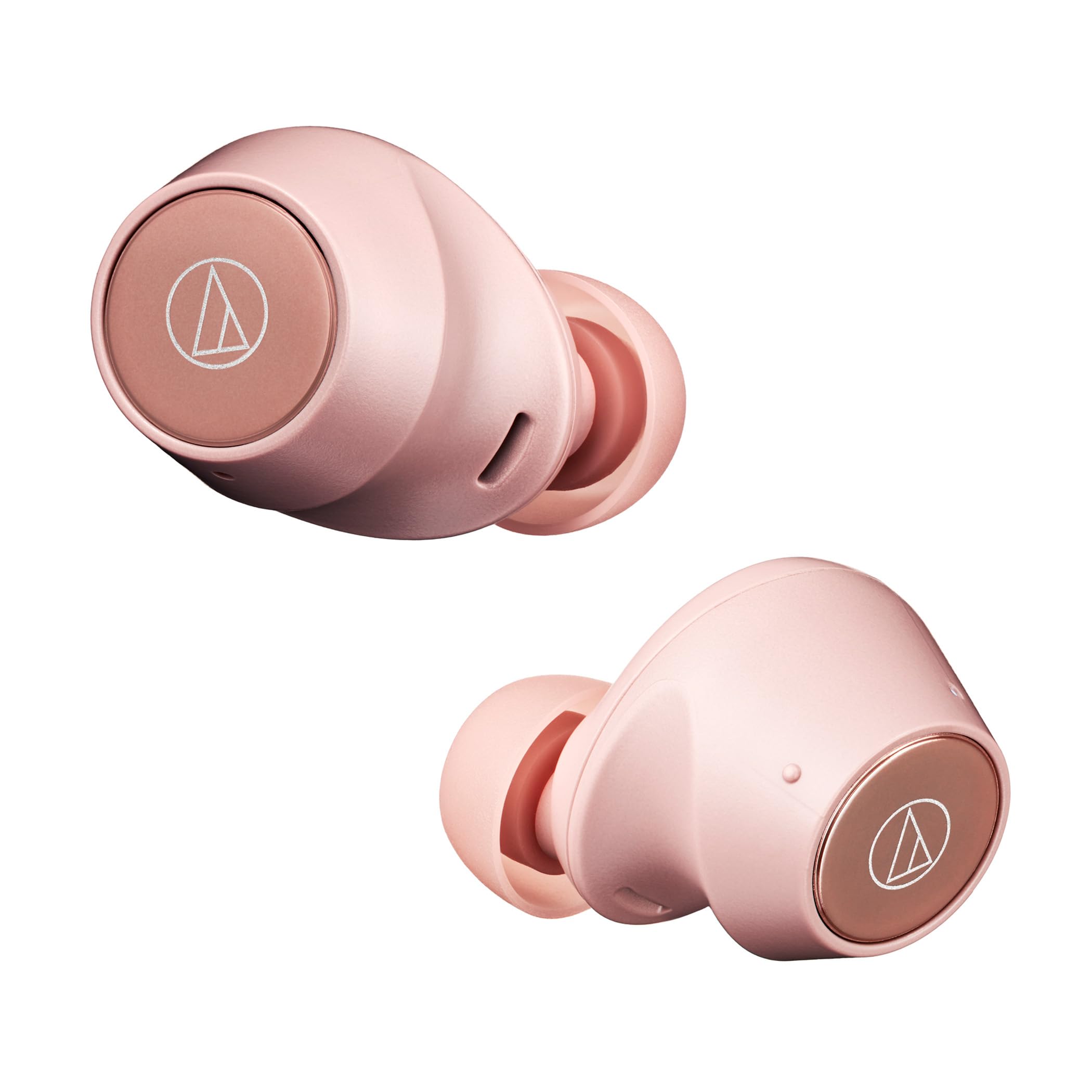 オーディオテクニカ ATH-CKS30TW PK ワイヤレスイヤホン bluetooth 【完全ワイヤレスイヤホン/重低音 / IP55 防水防塵規格/マルチポイント対応/小型軽量 / 最大約20時間