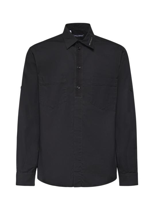 DOLCE & GABBANA Men Shirts G5OE1T FUFIPN0000 BLACK