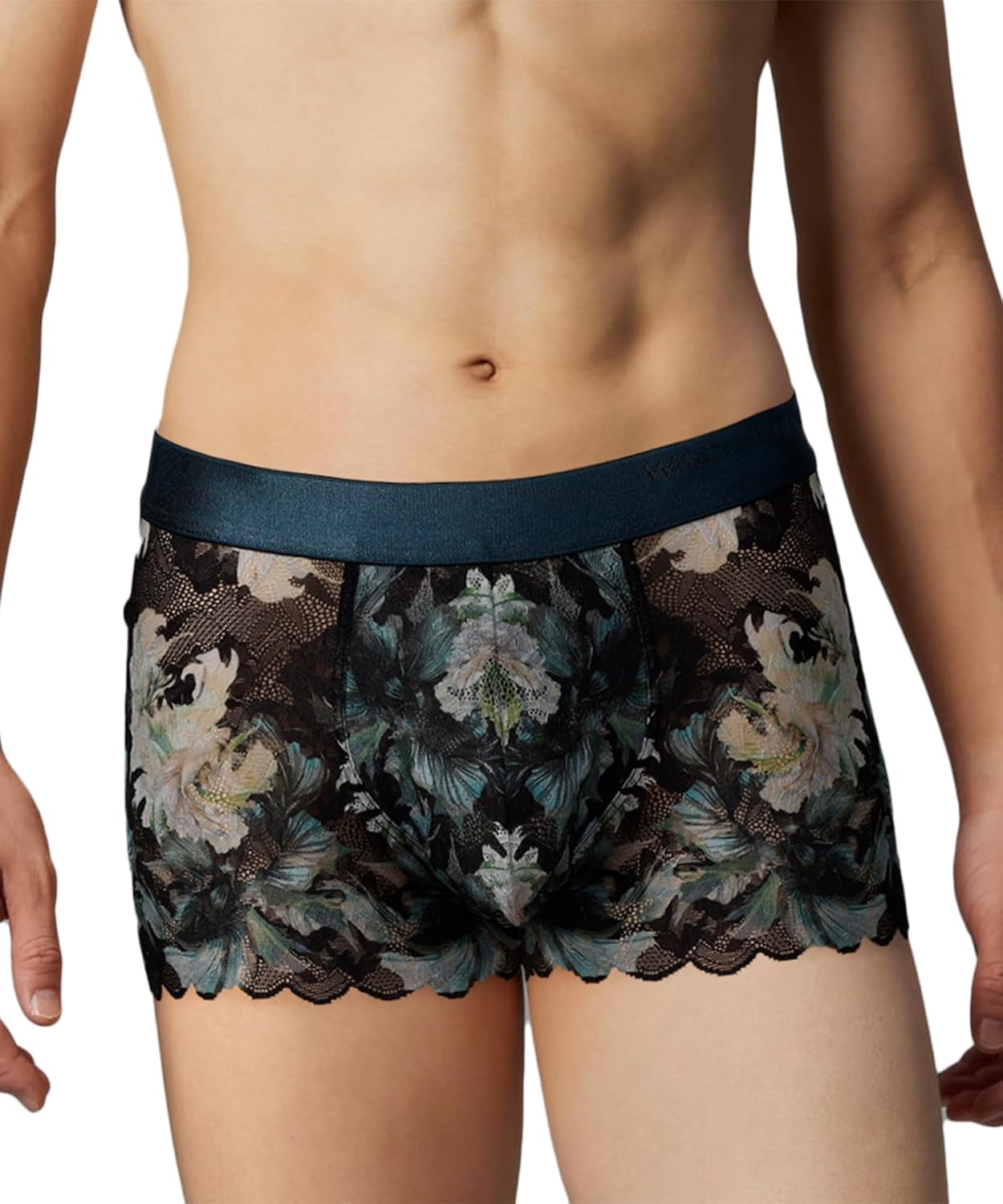 WACOAL MEN(ワコールメン) ボクサーパンツ【レースボクサー】 フロント快適グラマラス 通気性 前閉じ 下着 WT3827メンズ