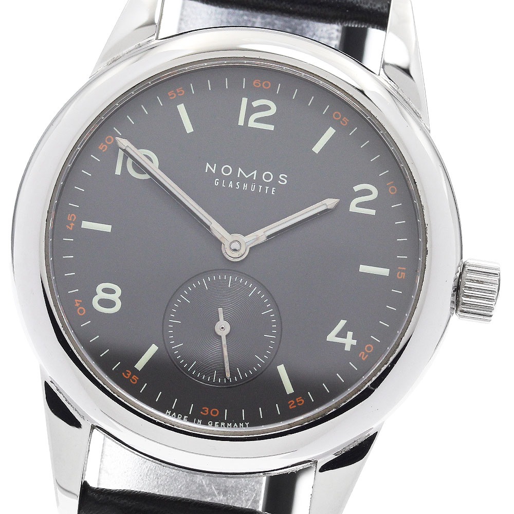 ノモス NOMOS クラブ スモールセコンド 手巻き メンズ _896379【中古】