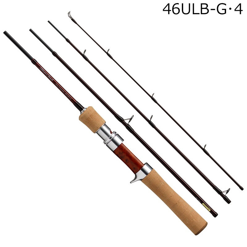 ダイワ 21 シルバークリーク グラスプログレッシブ 46ULB-G 21 シルバークリーク グラスプログレッシブ 46ULB-G・4 4.6ft 4ピース ベイト 05809527ダイワ