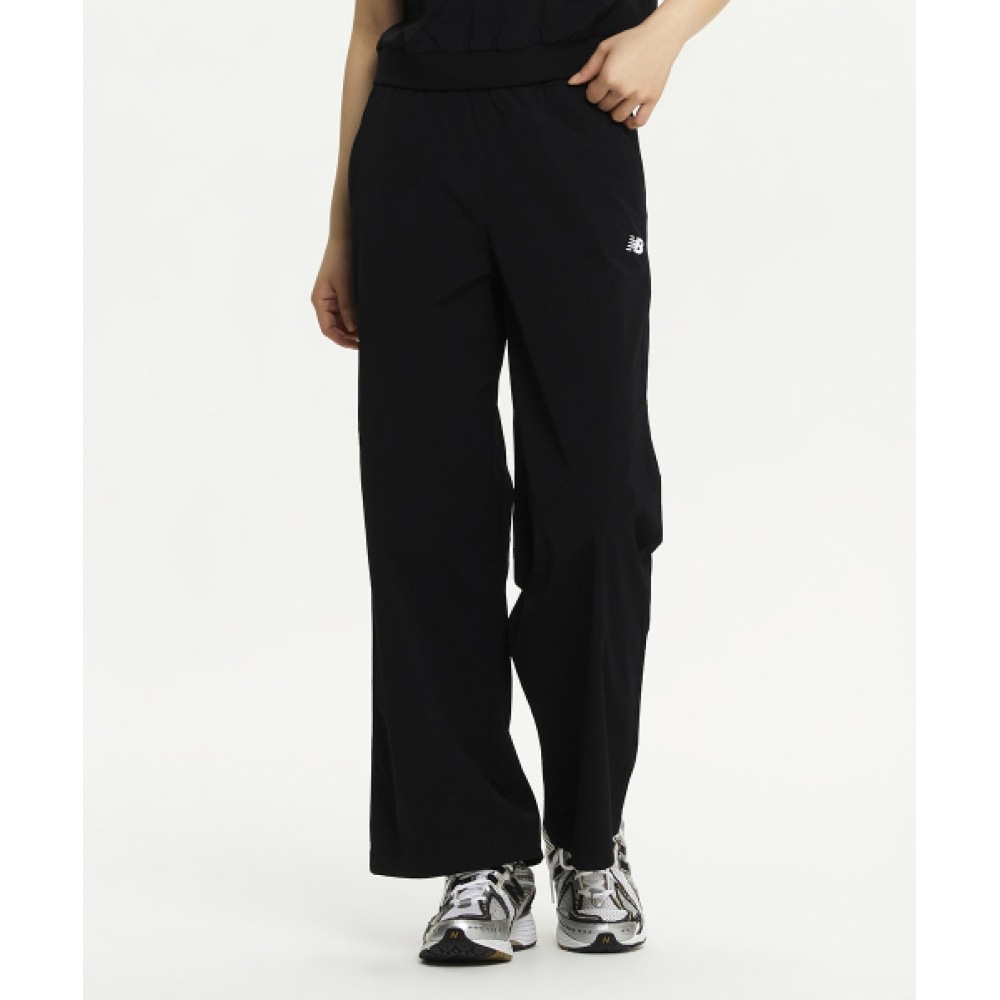 ニューバランス NBNTE3W612/女性用フローズンウーブンストレッチワイドパンツ (ブラック)