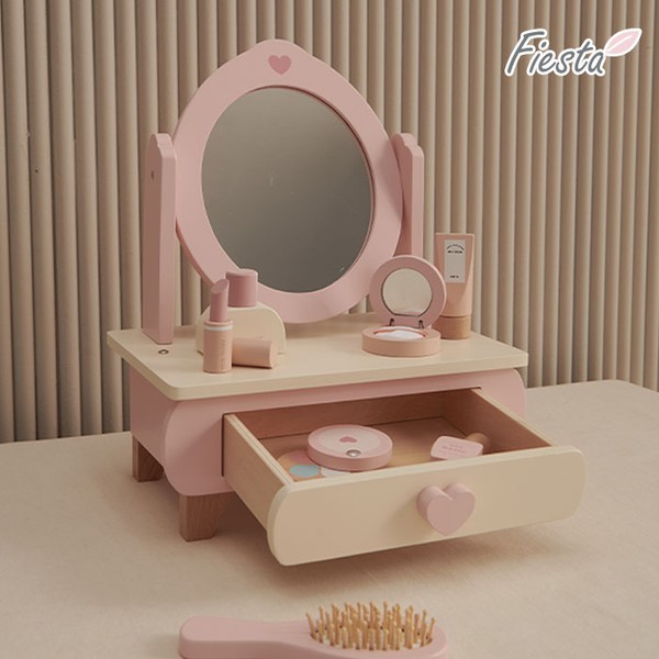 ウッドテーブル ドレッサー