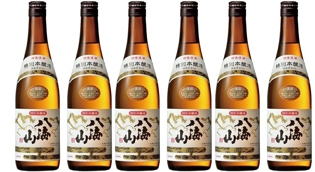 日本酒 八海醸造株式会社 特別本醸造 八海山 720ml6本【北海道沖縄県東北四国九州地方は必ず送料がかかります】