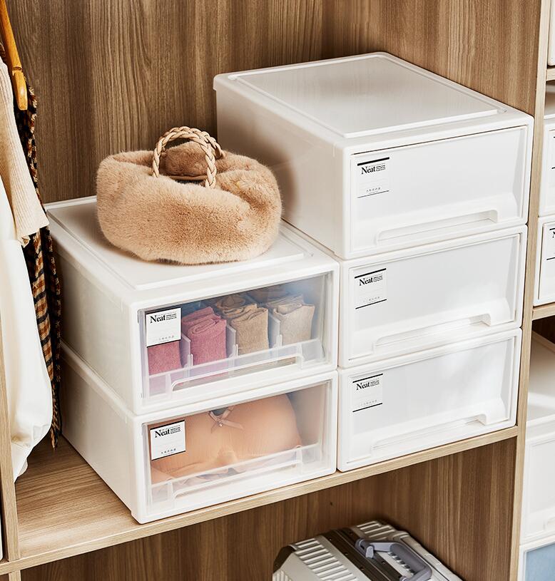 【新商品を厳選】【送 料 無 料】 下着収納ボックス 仕切り 引出し 収納 蓋付き 積み重ね 整理整頓 10マス 15マス ランジェリー 便利 小物 整頓ボックス 下着 衣類 ランジェリー 収納 仕切