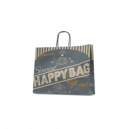 自動紐手提袋 T-Y HAPPY BAG(ネイビー) 1543 50枚