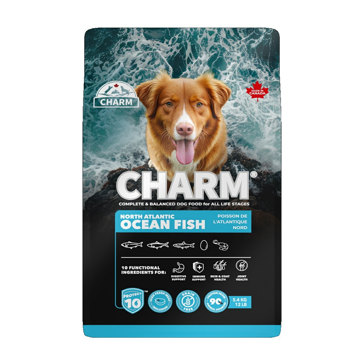 CHARM　チャーム　ノースアトランティックオーシャンフィッシュドッグフード　5.4kg【ドッグフード】【正規品】